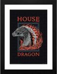GB eye Afiș înrămat GB eye Television: House of the Dragon - Red Dragon (GBYDCO183)