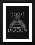 GB eye Afiș înrămat GB eye Television: House of the Dragon - Iron Throne (GBYDCO181)