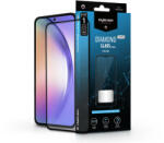 MyScreen Samsung Galaxy A55 edzett üveg képernyővédő fólia - MyScreen Protector Diamond Glass Lite Edge2.5D Full Glue - fekete (MS230094)