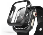 Haffner Apple Watch 7/Series 8 (45 mm) védőtok beépített edzett üveggel - DEFENSE 360 - fekete (ECO csomagolás) (FN0282)