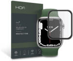 HOFI Hybrid Glass üveg képernyővédő fólia - Apple Watch Series 7/Series 8 (41 mm) - fekete (FN0270)