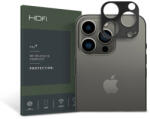 HOFI Metal Camera Sytling hátsó kameravédő borító - Apple iPhone 14 Pro/14 Max -fekete (FN0428)