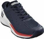 Wilson Rush Pro Ace Mens Tennis Shoe Navy Blaze/White/Red 44 2/3 Pantofi de tenis pentru bărbați