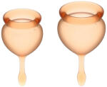 Satisfyer - Feel Good Menstrual Cup Set Orange