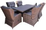  Rattan étkező garnitúra barna (CYH775W-1B)