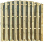  Gard - Multi arcuit cu lamele de 8 mm 180x180 cm