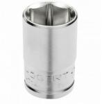 Högert Technik Dugófej 1/2", hatszögletű, metrikus, CrV acél, 10 mm, DIN3124, 1 db / blister (HT1A210) (HT1A210)