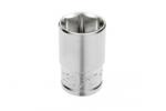 Högert Technik Dugófej 1/2", hatszögletű, metrikus, CrV acél, 19 mm, DIN3124, 1 db / blister (HT1A219) (HT1A219)