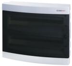 TEHNOPLAST Süllyesztett kiselosztó doboz, C sorozat, 36 modulos, átlátszó ajtó-2soros, 392x357x106mm, IP40 (THP-U2x18C) (THP-U2x18C)