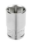Högert Technik Dugófej 1/2", hatszögletű, metrikus, CrV acél, 13 mm, DIN3124, 1 db / blister (HT1A213) (HT1A213)