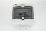  SOLAR doboz, szerelt, AC 1 fázis védelemmel, 1500V DC, IP65, 200x200x120 mm, átlátszó ajtó (SD-AC1F-16A-T2T3) (SD-AC1F-16A-T2T3)