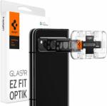 Spigen Glass EZ Fit Optik Pro Google Pixel Fold kamera lencsevédő üvegfólia + felhelyező - 2db - fekete