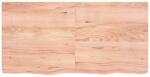 vidaXL Raft de perete maro deschis 120x60x6cm lemn masiv stejar tratat (363699) Raft