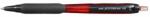 uni Golyóstoll, 0, 35 mm, nyomógombos, UNI "SXN-101 Jetstream", piros
