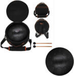 Tongue Drum din Otel - Handpan Negru 7 Note - 12 Inch/30.48 cm - 1 Buc Castron