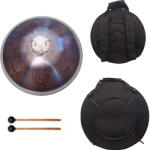  Tongue Drum din Otel - Handpan Butterfly - D minor 9 Note - 20 Inch/50.8 cm - 1 Buc Castron