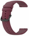 Techsuit Watchband 22mm szilikon szíj W001 (burgundi)