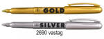Centropen arany & ezüst vastag alkoholos filctoll 2690