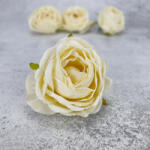  Százlevelű rózsa fej - krém 4db/csomag - kosarbolt