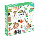 DJECO Kreatív készlet - Vadon élő állatok - Jungle Animal Creation Box (9016)