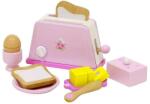 Mentari Toaster din lemn cu accesorii mic dejun (MEN4280) Bucatarie copii