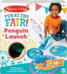 Melissa & Doug Set de joaca din lemn Pinguinii Zburatori - colectia Distractie la targ (MD92301)
