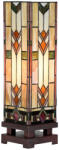 Clayre & Eef Veioza Tiffany sticla polirasina 15x15x54 cm (5LL-6353)
