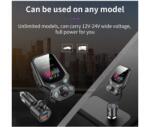 Smart Technology Автомобилен трансмитер Car Kit T819, Bluetooth, USB зарядно, TFT цветен дисплей (Car Kit T819)
