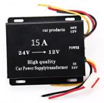 Smart Technology Трансформатор конвертор на напрежение от 24 v на 12 v dc 24-12 15А (dc 24-12 v 15А)