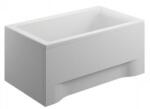 Polimat Capri cada dreptunghiulară 100x70 cm alb 00846 (00846)