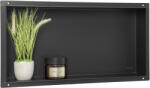 BALNEO Wall-Box No Rim Black raft de nișă 60 cm negru OB-BL3-NR (OBBL3NR)