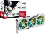 ASRock Radeon RX 7600 XT Steel Legend OC 16GB GDDR6 (RX7600XT SL 16GO) Placa video