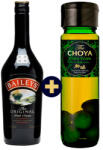 Bailey's Original 0, 7l 17% + CHOYA Extra Years 0, 7l 17%