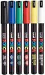 uni Set 6 Markere UNI-POSCA PC-1MR, 0.7 mm, POS26 (POS26)