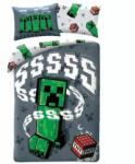 Halantex Minecraft: Creeper és TNT kétrészes ágyneműhuzat garnitúra - 140 x 200 cm (MNC-324BL) - jatekbolt