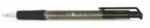 FlexOffice Golyóstoll, 0, 4 mm, nyomógombos EasyGrip fekete (FO-08BLACK)