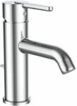Laufen LUA Mosdó csaptelep, 115 mm kiállású fix kifolyóval, húzórudas lefolyószeleppel, króm H3115F10041111 (H3115F10041111)