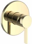 Laufen Kartell LAUFEN Egykaros falba építhető zuhany csaptelep falon kívüli része, PVD fényes arany H3313360010001 (H3313360010001)