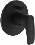Laufen LAURIN Falba épített kád/zuhany csaptelep falon kívüli része, matt titán fekete HF500779428000 (HF500779428000)