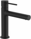 Laufen Twinplus slim Mosdó csaptelep, 140 mm kiállású fix kifolyóval, húzórudas lefolyószelep nélkül, PVD matt titán fekete HF505404428000 (HF505404428000)