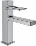 Laufen Quadriga Egykaros mosdó csaptelep, rögzített 115 mm kifolyócsővel, szálhúzott rozsdamentes acél. húzórudas lefolyószelep nélkül HF901102441000 (HF901102441000)