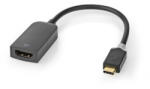Nedis USB-C - HDMI átalakító - 4K UHD 60 Hz - USB 3.2 - 0.2 m (CCBW64652AT02)