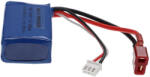 utángyártott RC modell akku- 1200mAh 7.4V Li-polymer, T-System AWG16 (888400360)