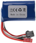 utángyártott Wltoys A959-A, A969-A - 350mAh 6.4V Li-ion, BEC modell akku - VHBW (888400202)
