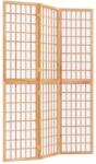 vidaXL 3 paneles japán stílusú összecsukható paraván 120 x 170 cm 352083