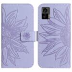  ART SUN FLOWER portofel cu curea Motorola Edge 30 Neo violet