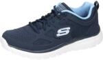 Skechers Rövid szárú sportcipők 'Burns Agoura' kék, Méret 41 Férfi futócipő
