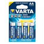 VARTA 1, 5V, 2930mAh High Energy - 4x baterie alcalină Baterii de unica folosinta