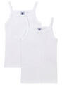 Petit Bateau Trikók / Ujjatlan pólók A0AA6 X2 Fehér 2 éves