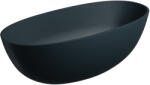Omnires Shell M+ cadă freestanding 160x75 cm ovală negru SHELLWWBLV (SHELLWWBLV)